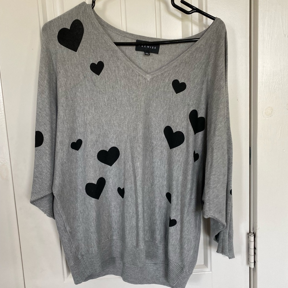 Dolman sleeve sweater